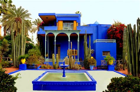 yves saint laurent jardin majorelle marrakech morocco|jacques majorelle garden.